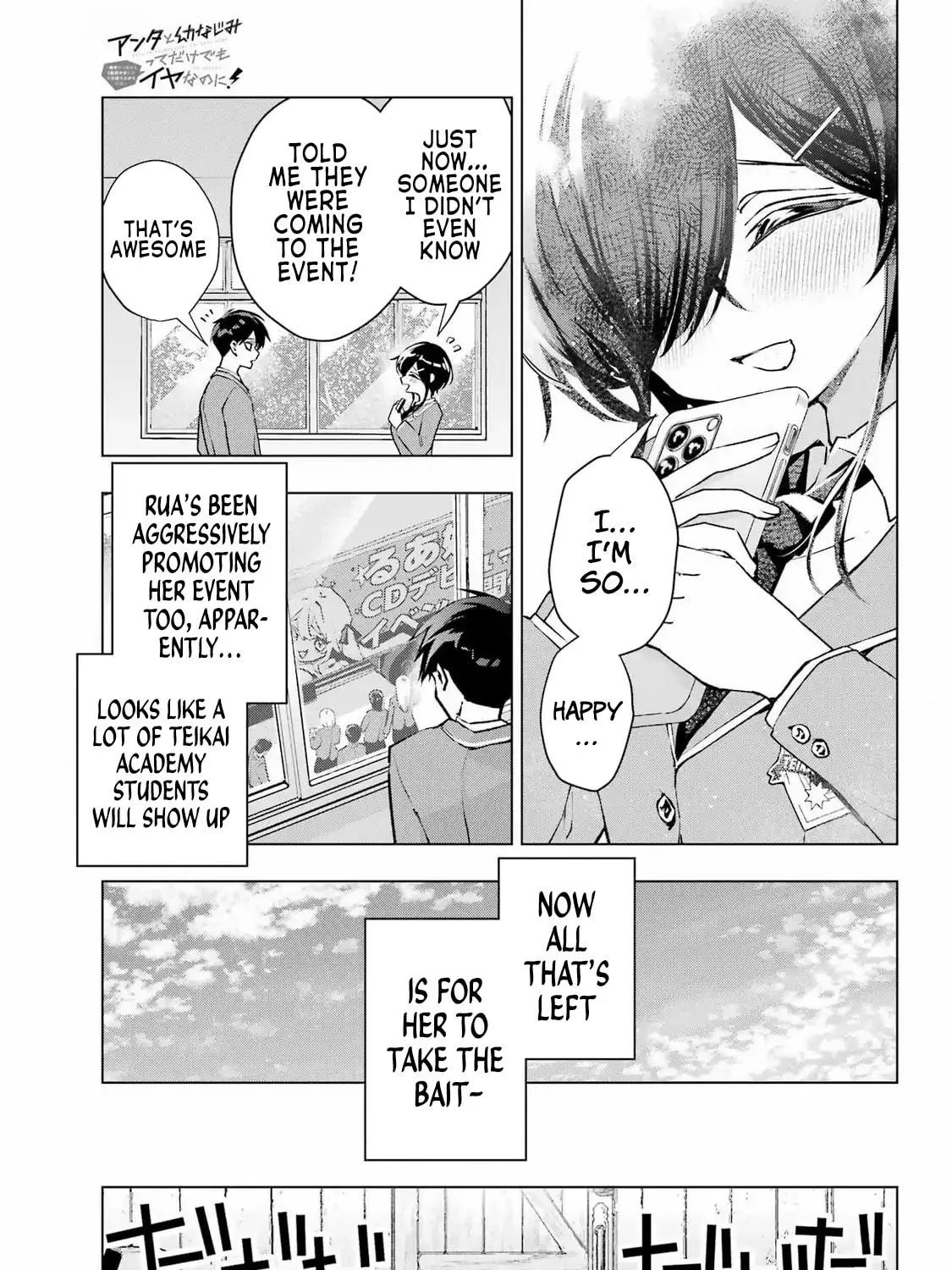 Anta to Osananajimitte dake demo Iyananoni! ~Zekkou kara Hajimaru S-kyuu Bishoujo to no Gakuen Nariagari Seikatsu~ Chapter 3 page 53 - 