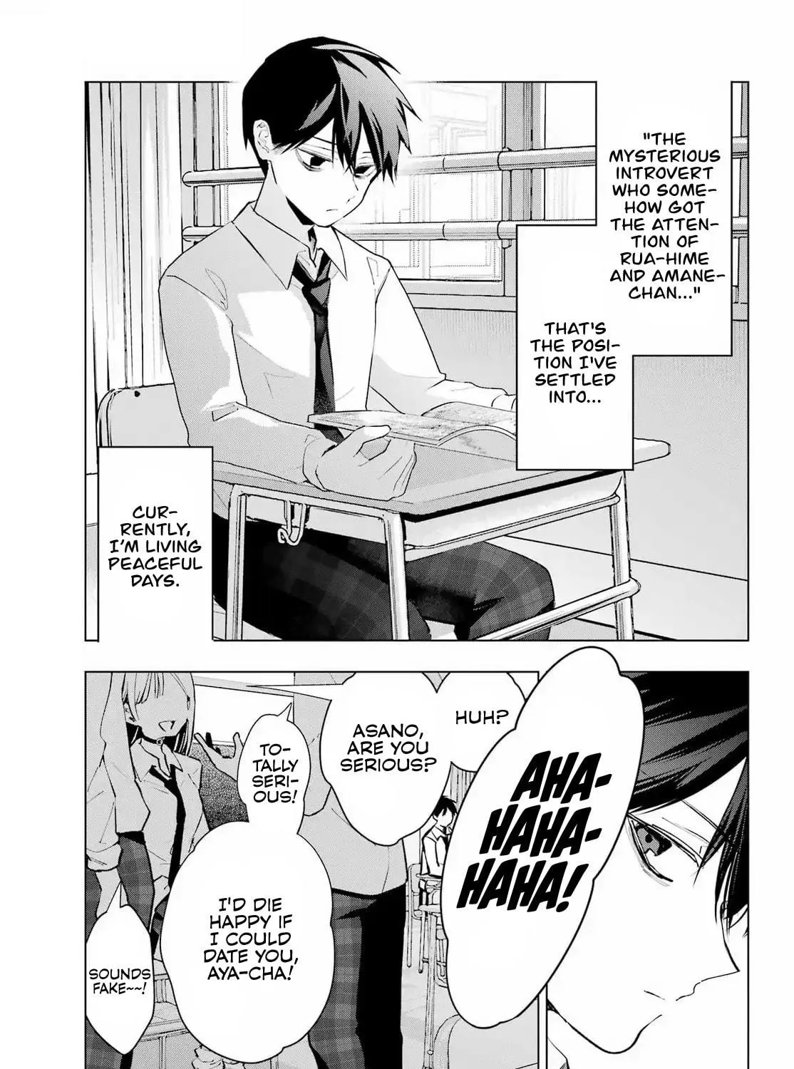 Anta to Osananajimitte dake demo Iyananoni! ~Zekkou kara Hajimaru S-kyuu Bishoujo to no Gakuen Nariagari Seikatsu~ Chapter 5 page 5 - 