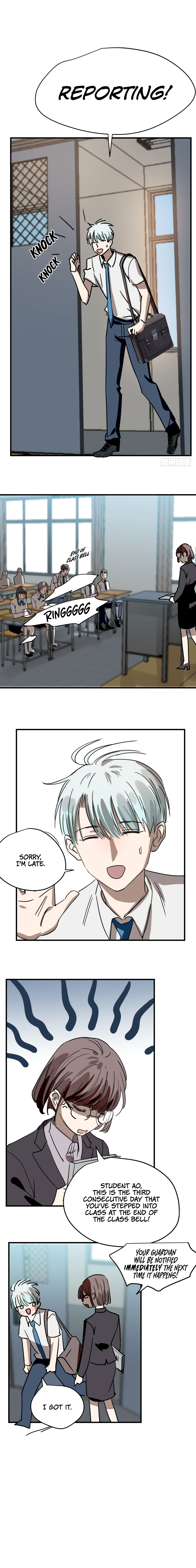 Ao Ao Waiting to Be Caught Chapter 1 page 7 - 