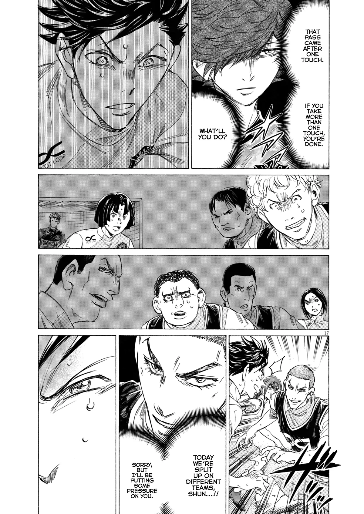 Ao Ashi Brotherfoot Chapter 11 page 17 - 