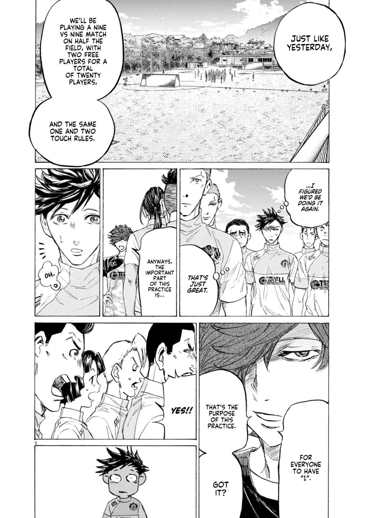 Ao Ashi Brotherfoot Chapter 11 page 8 - 