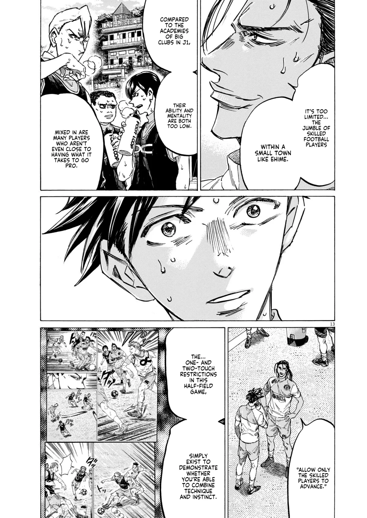Ao Ashi Brotherfoot Chapter 12 page 14 - 
