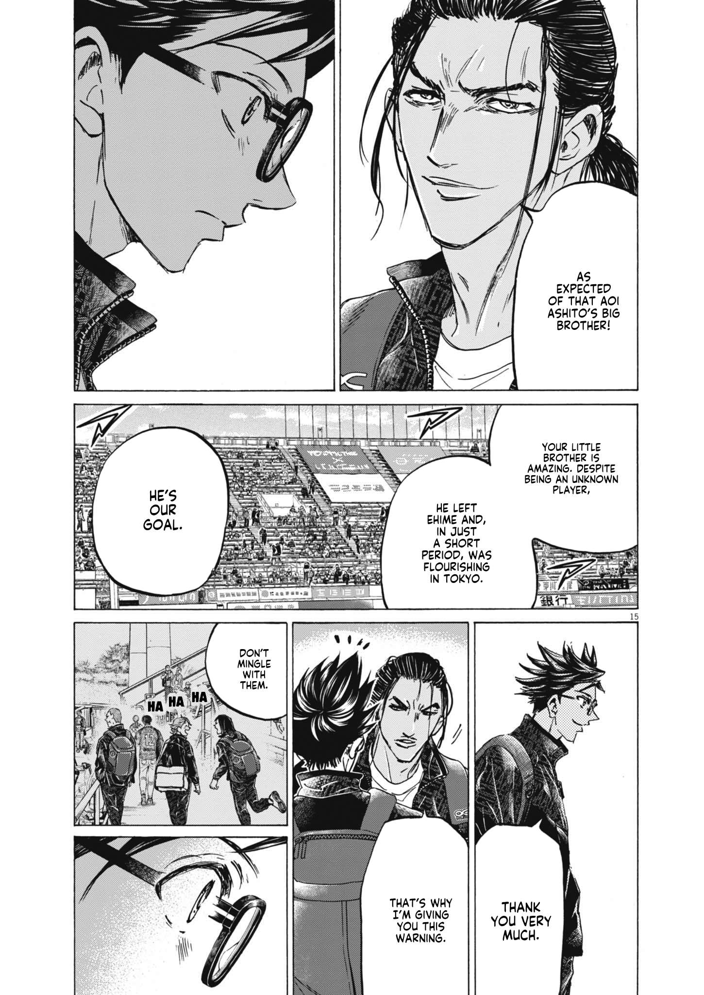 Ao Ashi Brotherfoot Chapter 9 page 15 - 