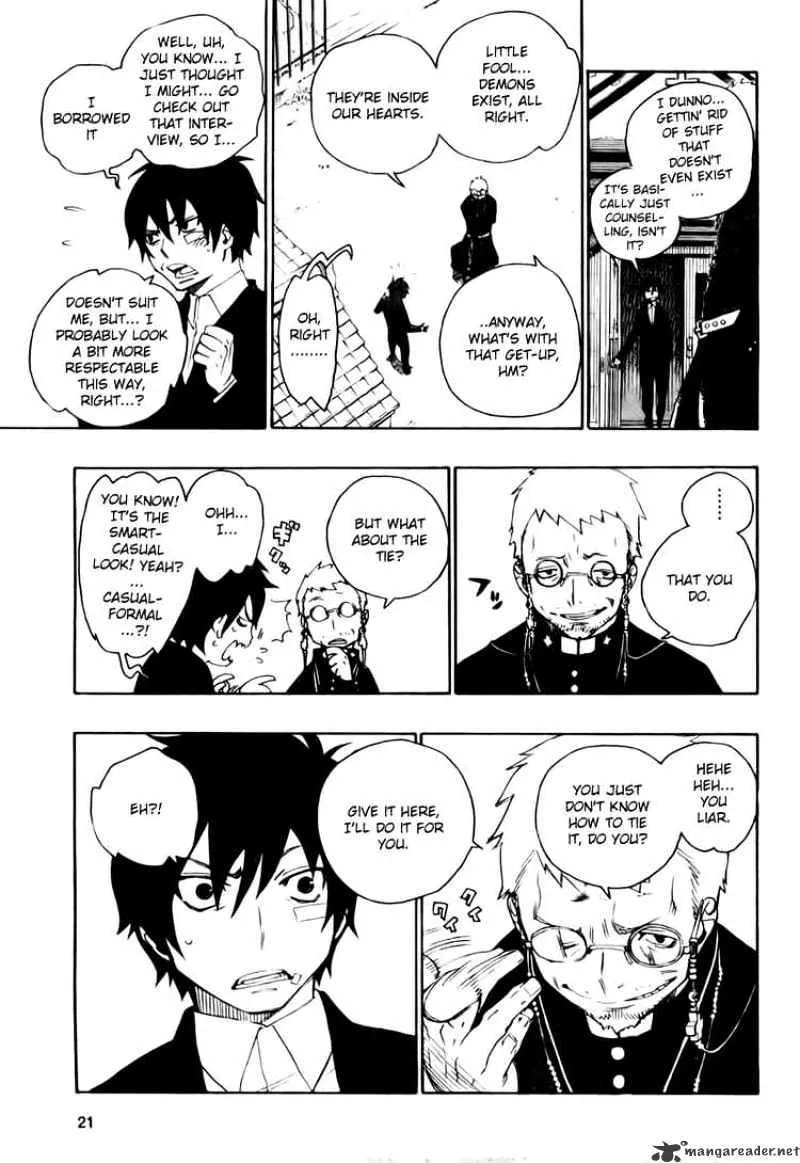 Ao No Exorcist Chapter 1 page 12 - 