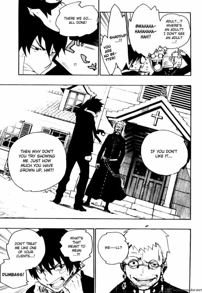 Ao No Exorcist Chapter 1 page 14 - 