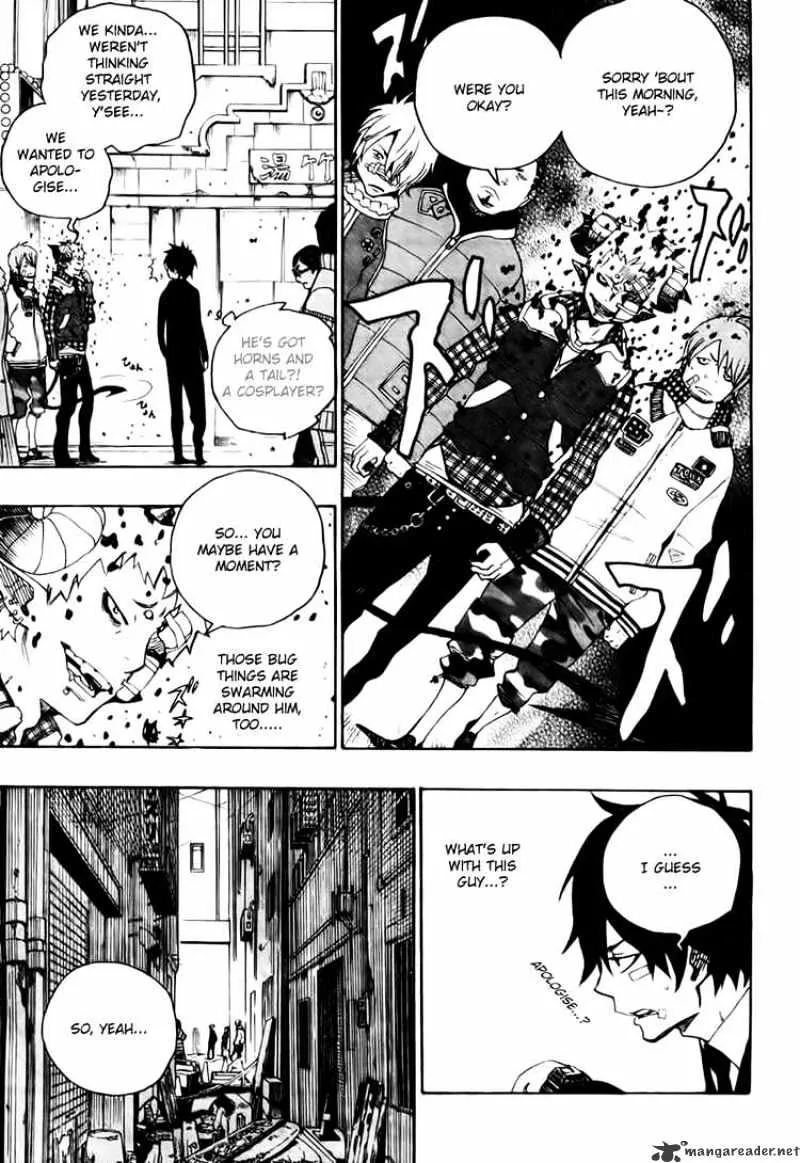 Ao No Exorcist Chapter 1 page 18 - 