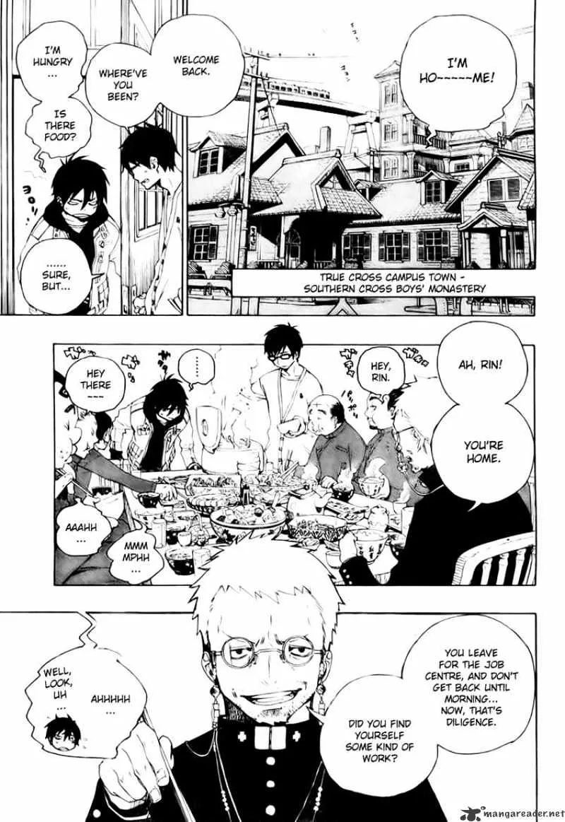 Ao No Exorcist Chapter 1 page 4 - 