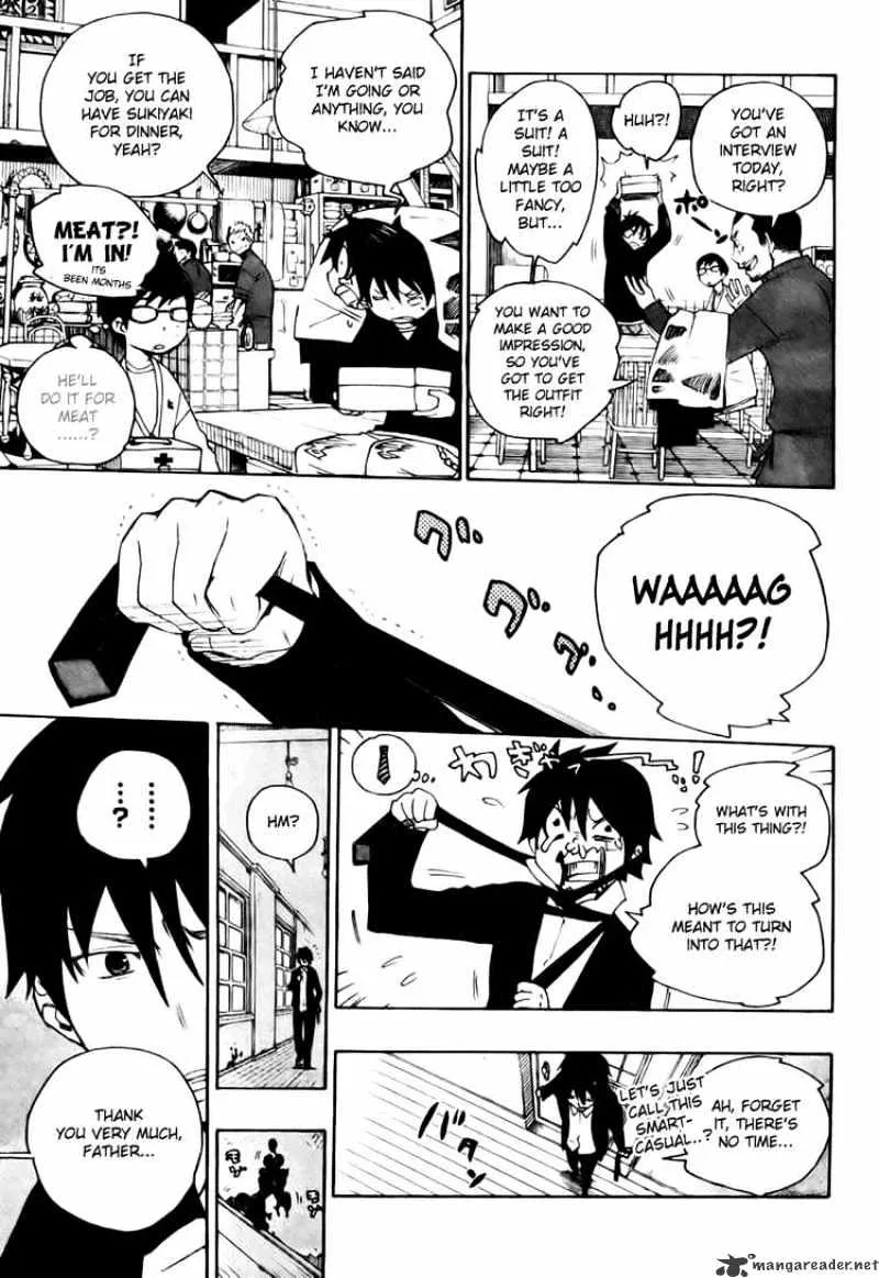 Ao No Exorcist Chapter 1 page 10 - 