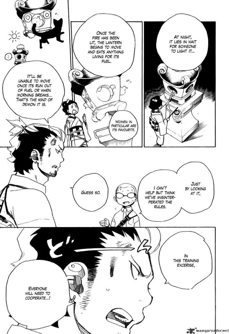 Ao No Exorcist Chapter 12 page 17 - 