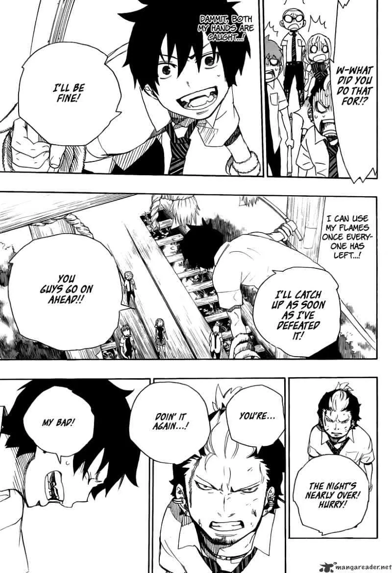 Ao No Exorcist Chapter 12 page 35 - 