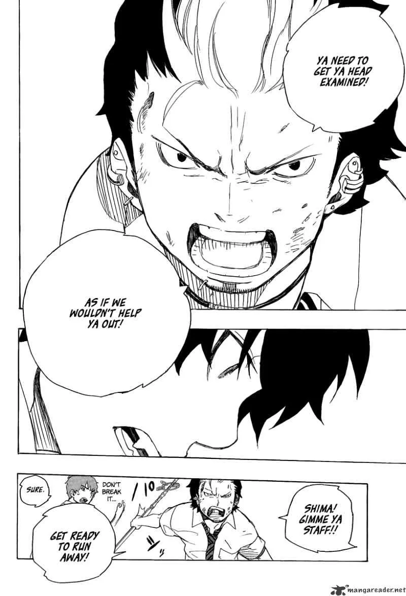 Ao No Exorcist Chapter 12 page 36 - 