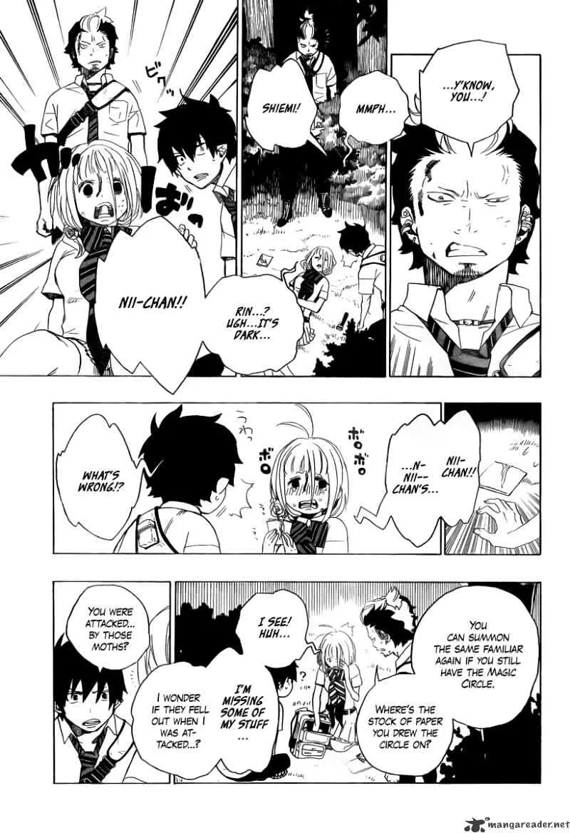 Ao No Exorcist Chapter 12 page 7 - 