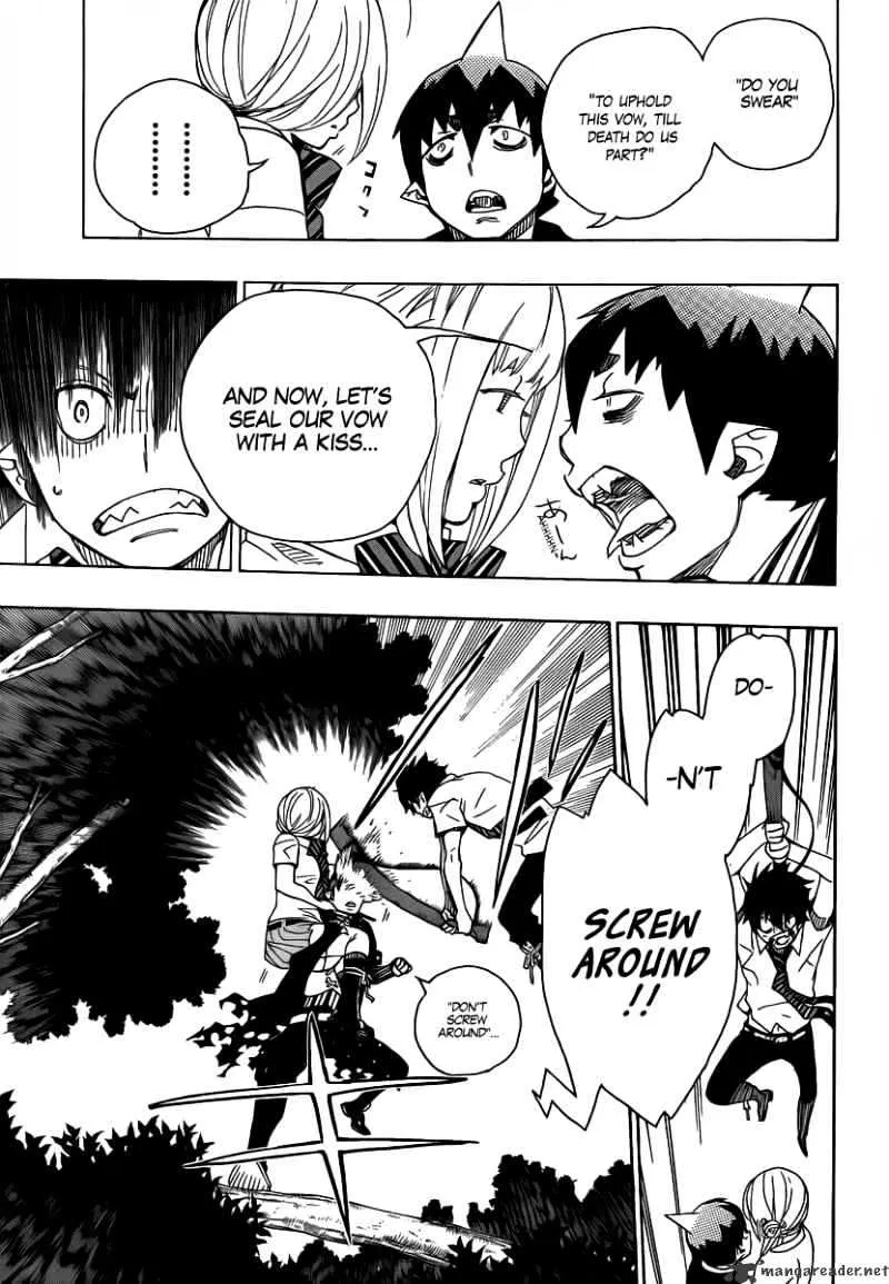 Ao No Exorcist Chapter 13 page 19 - 