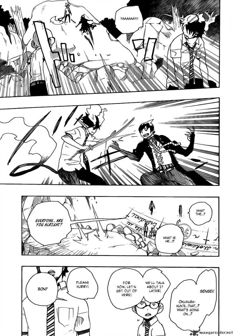 Ao No Exorcist Chapter 13 page 35 - 