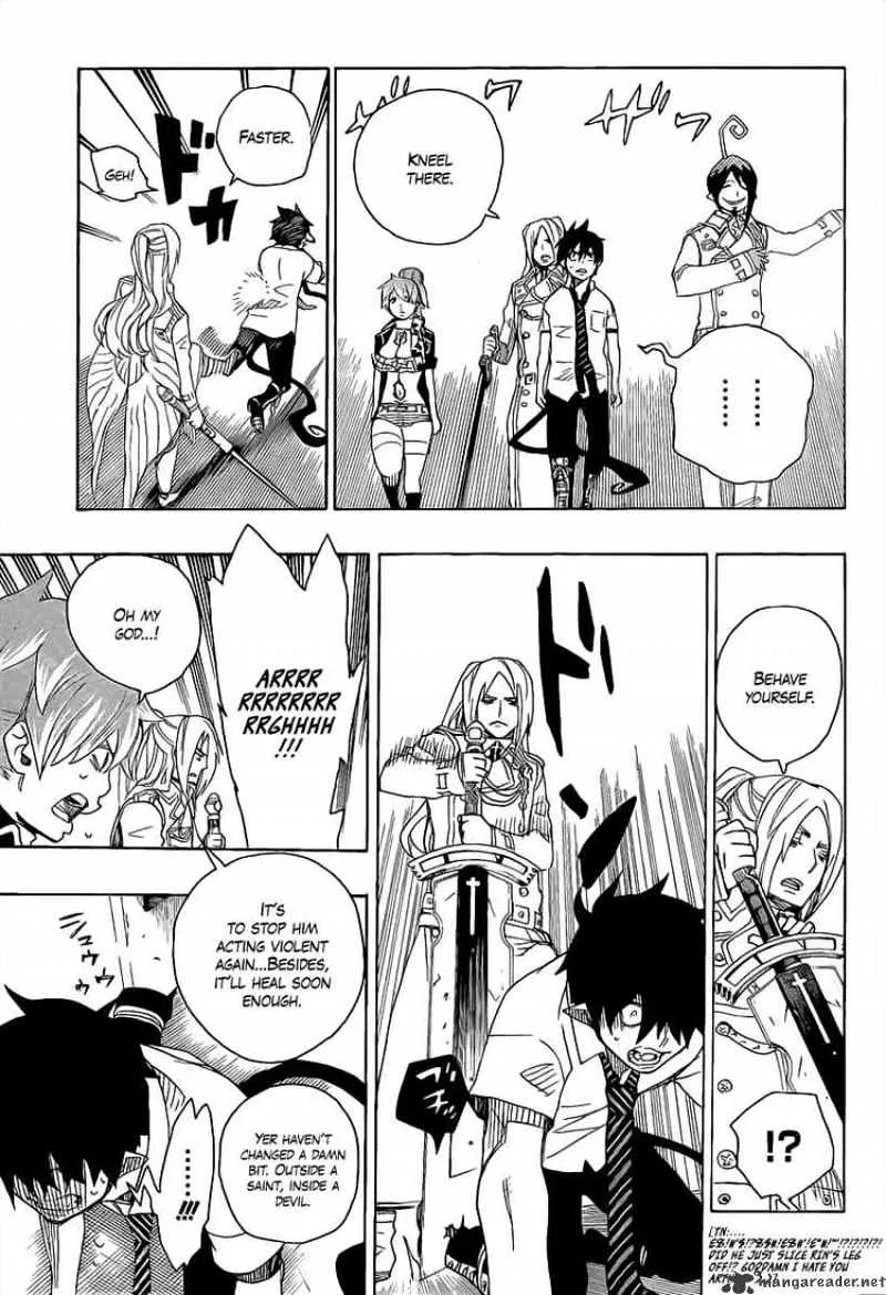 Ao No Exorcist Chapter 14 page 27 - 
