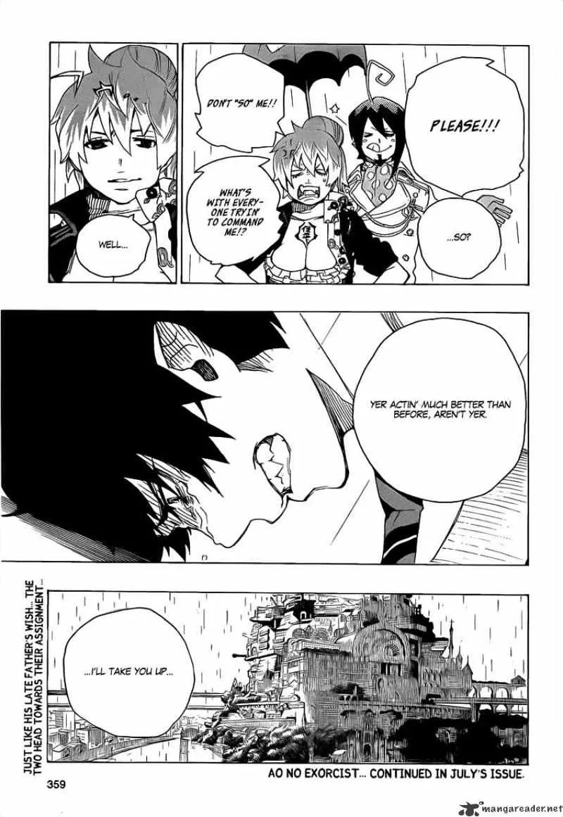 Ao No Exorcist Chapter 14 page 40 - 