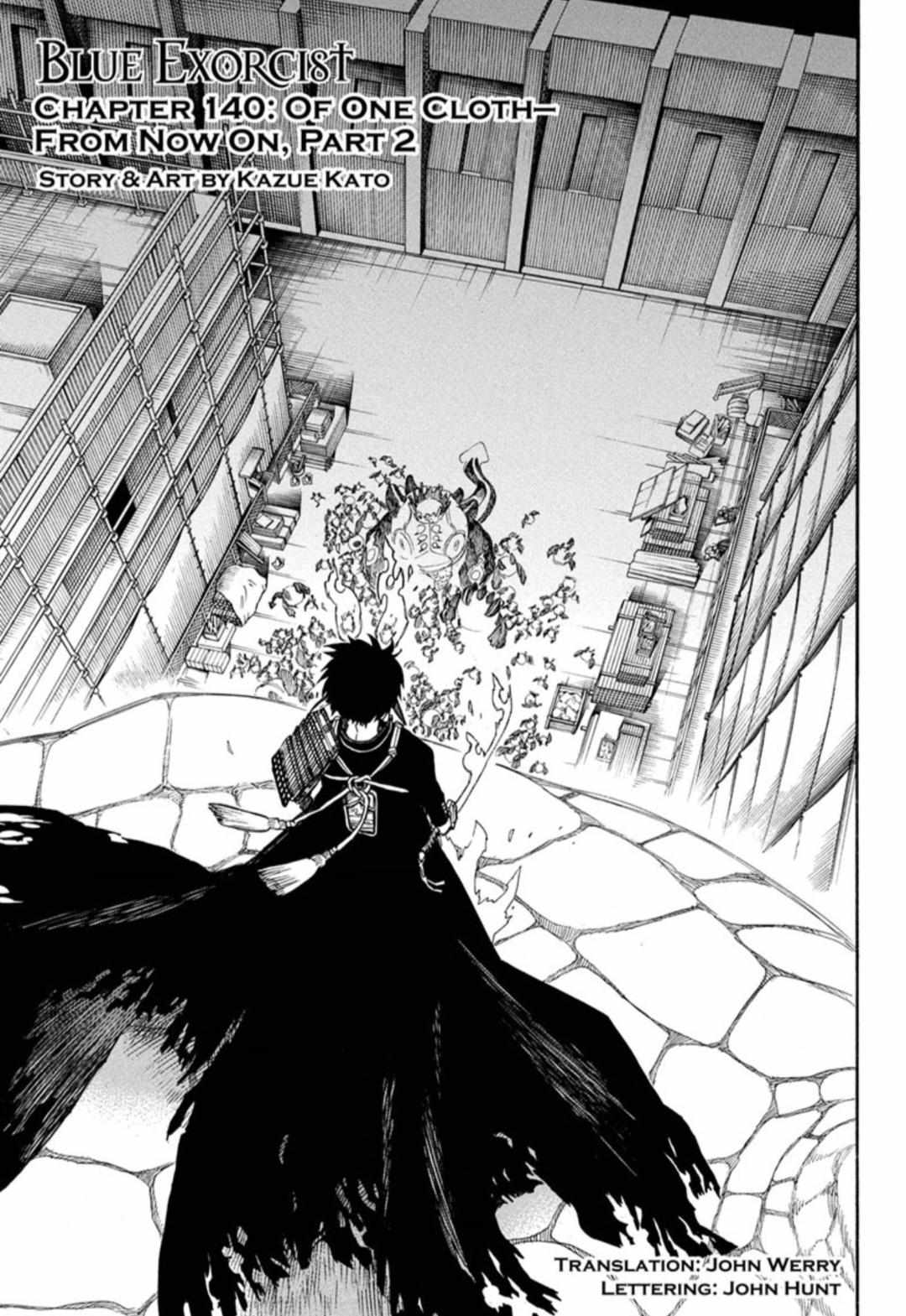 Ao No Exorcist Chapter 140 page 2 - 