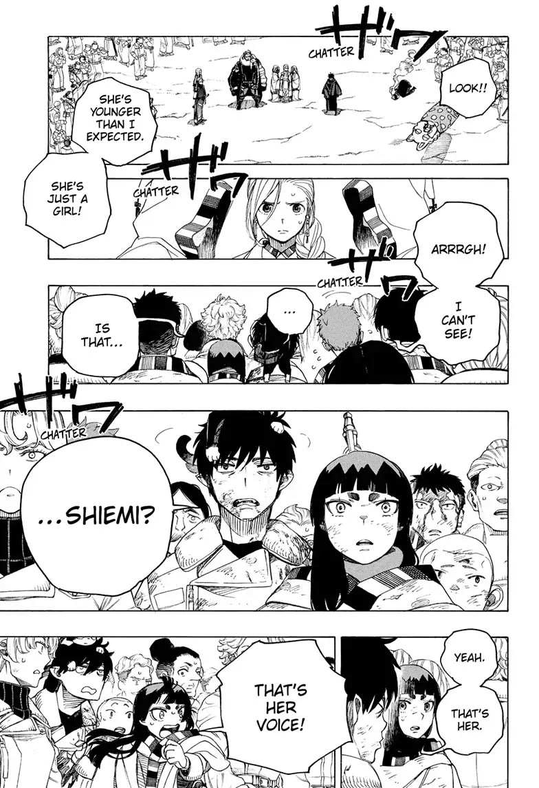 Ao No Exorcist Chapter 141 page 27 - 