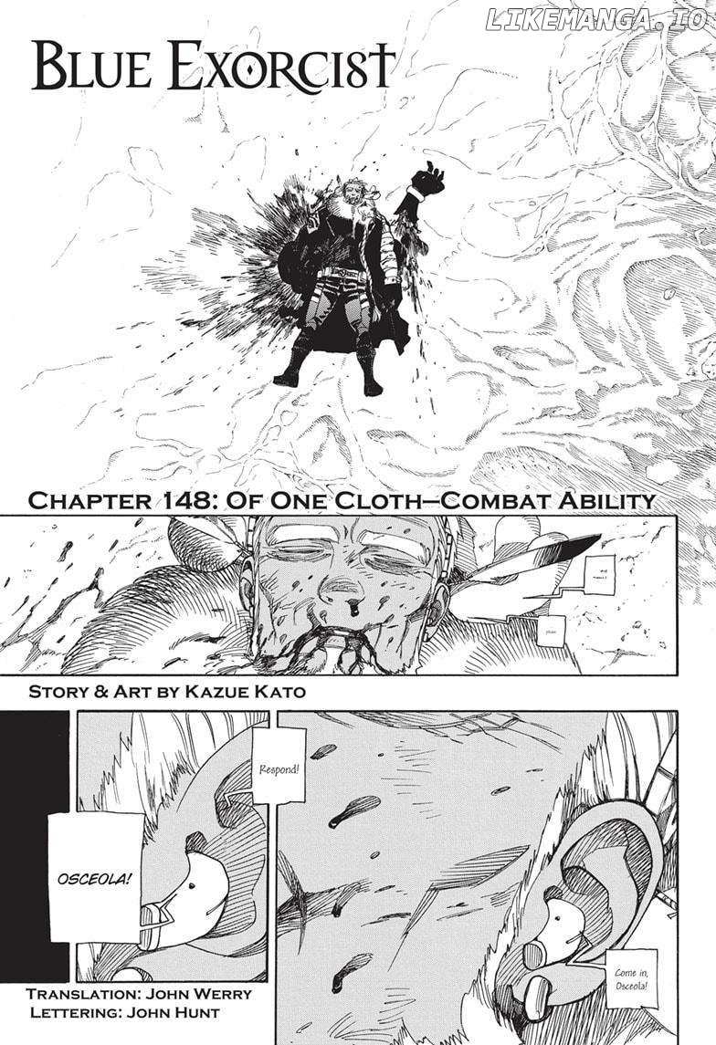 Ao No Exorcist Chapter 148 page 2 - 