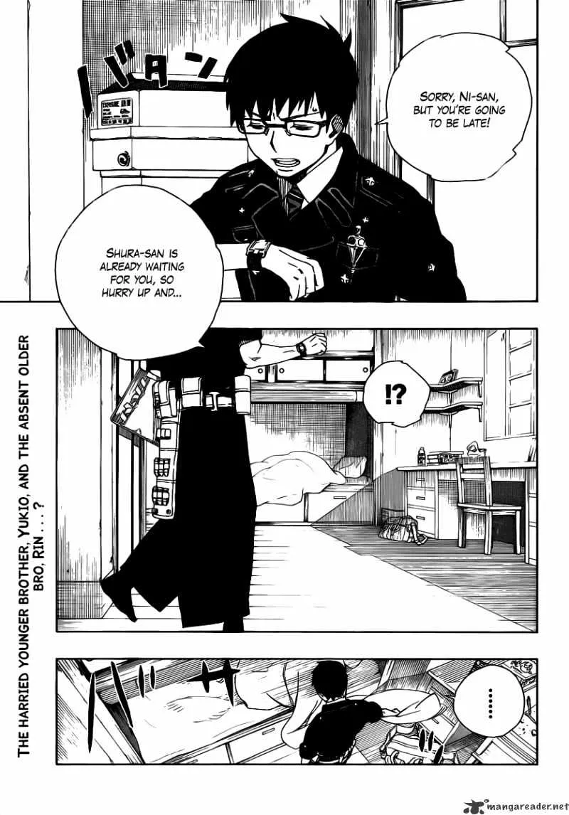 Ao No Exorcist Chapter 15 page 1 - 