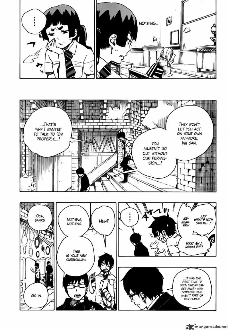 Ao No Exorcist Chapter 15 page 13 - 