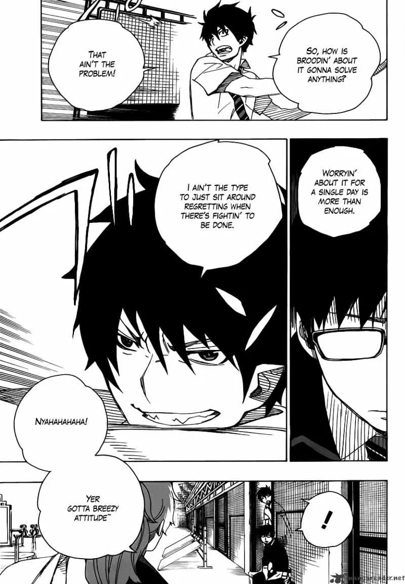 Ao No Exorcist Chapter 15 page 17 - 