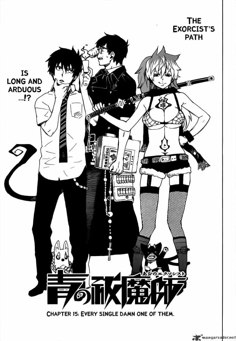 Ao No Exorcist Chapter 15 page 3 - 