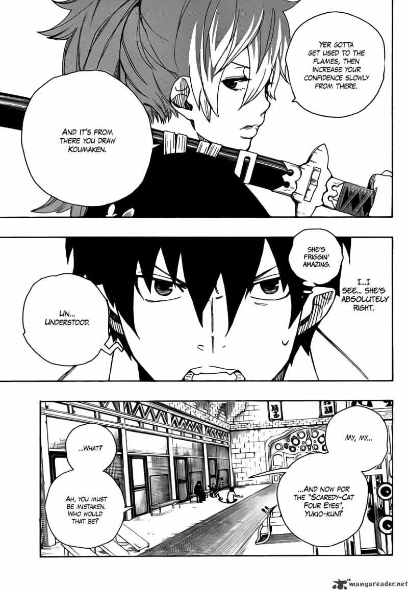 Ao No Exorcist Chapter 15 page 23 - 