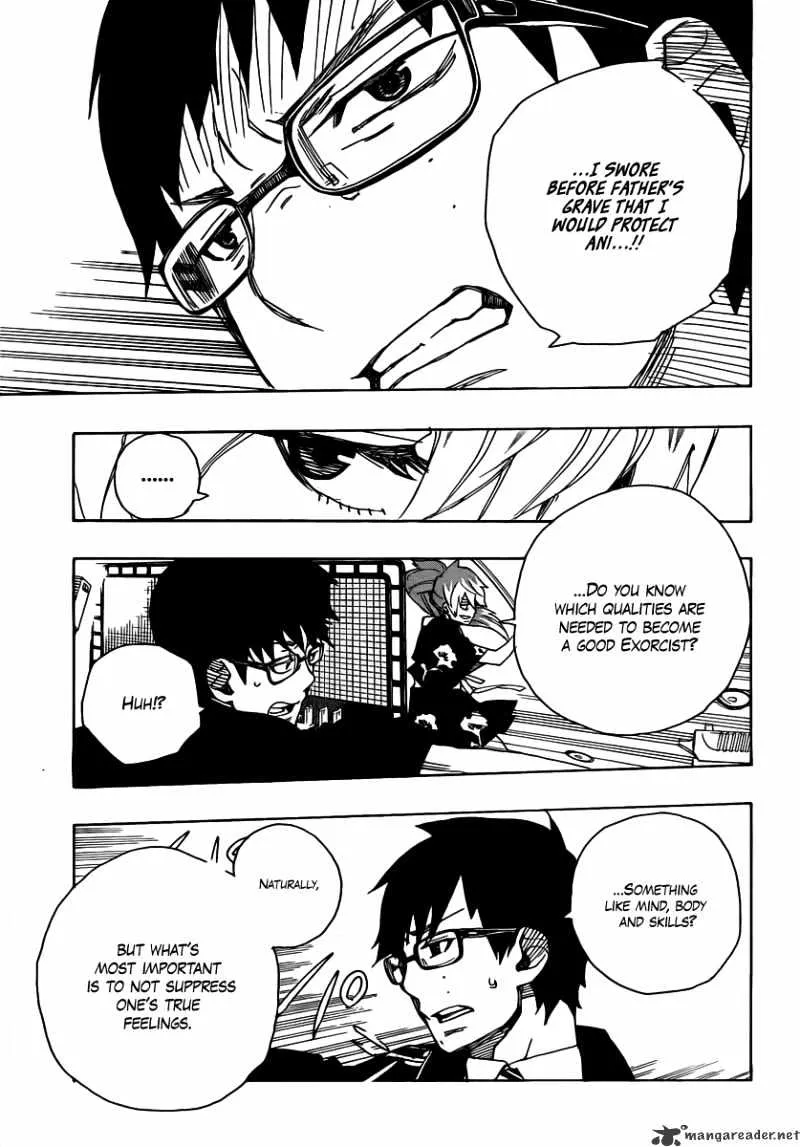Ao No Exorcist Chapter 15 page 33 - 