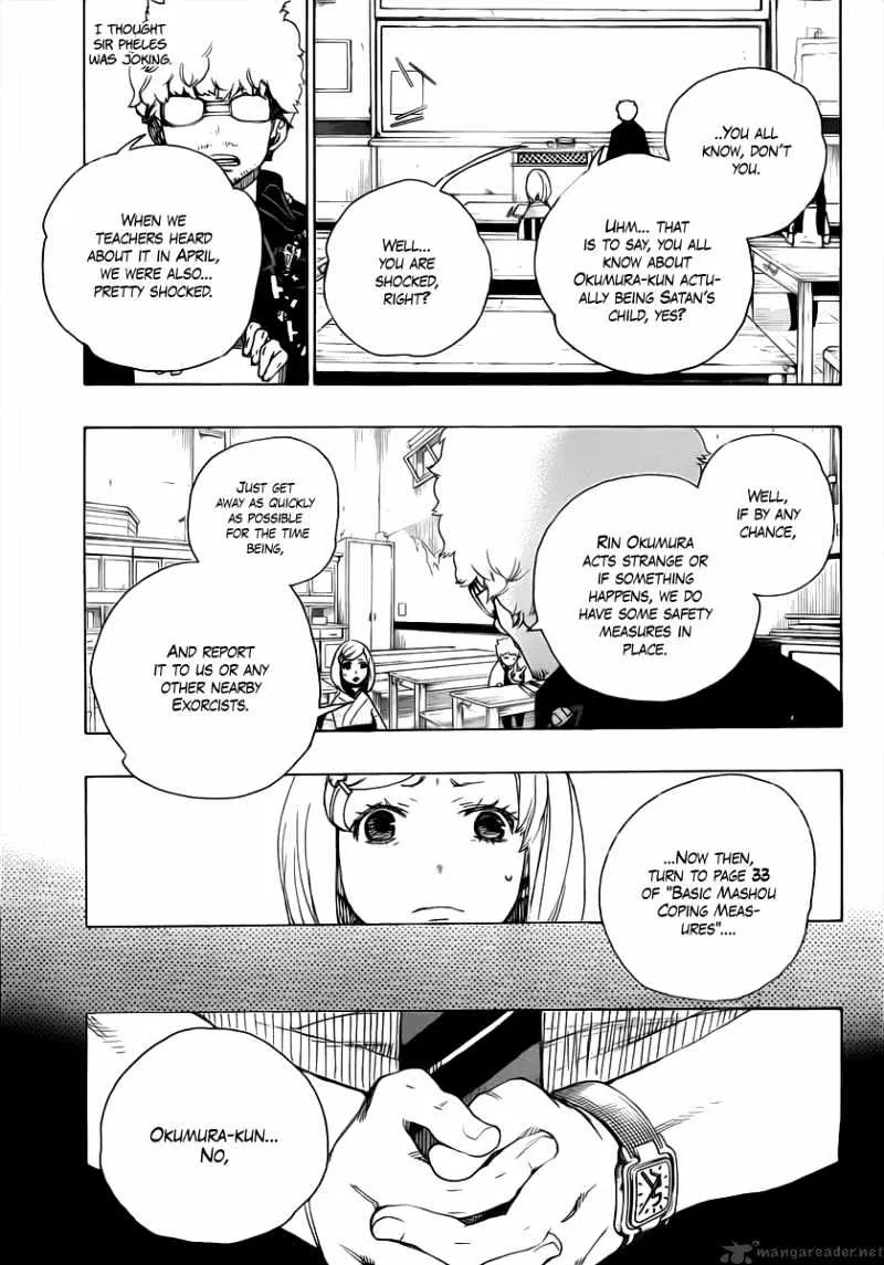 Ao No Exorcist Chapter 15 page 9 - 