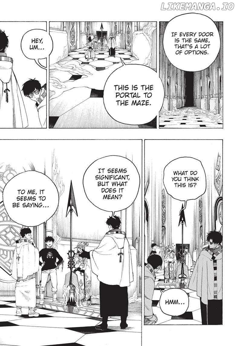 Ao No Exorcist Chapter 150 page 10 - 