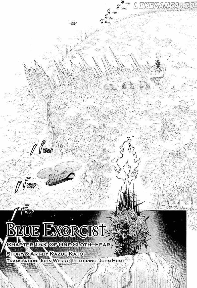 Ao No Exorcist Chapter 153 page 2 - 