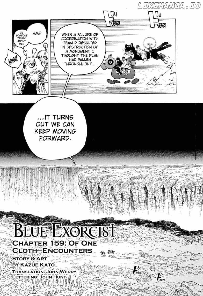 Ao No Exorcist Chapter 159 page 4 - 