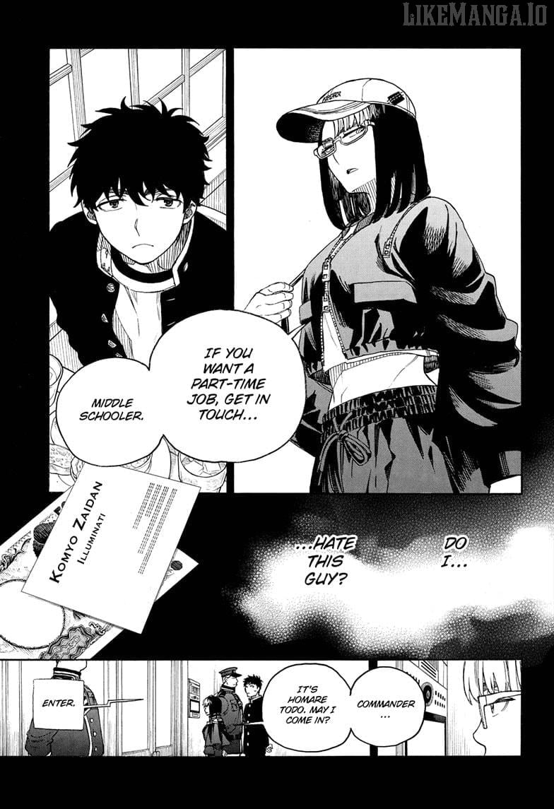 Ao No Exorcist Chapter 161 page 8 - 