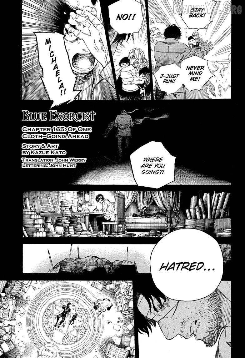 Ao No Exorcist Chapter 165 page 2 - 