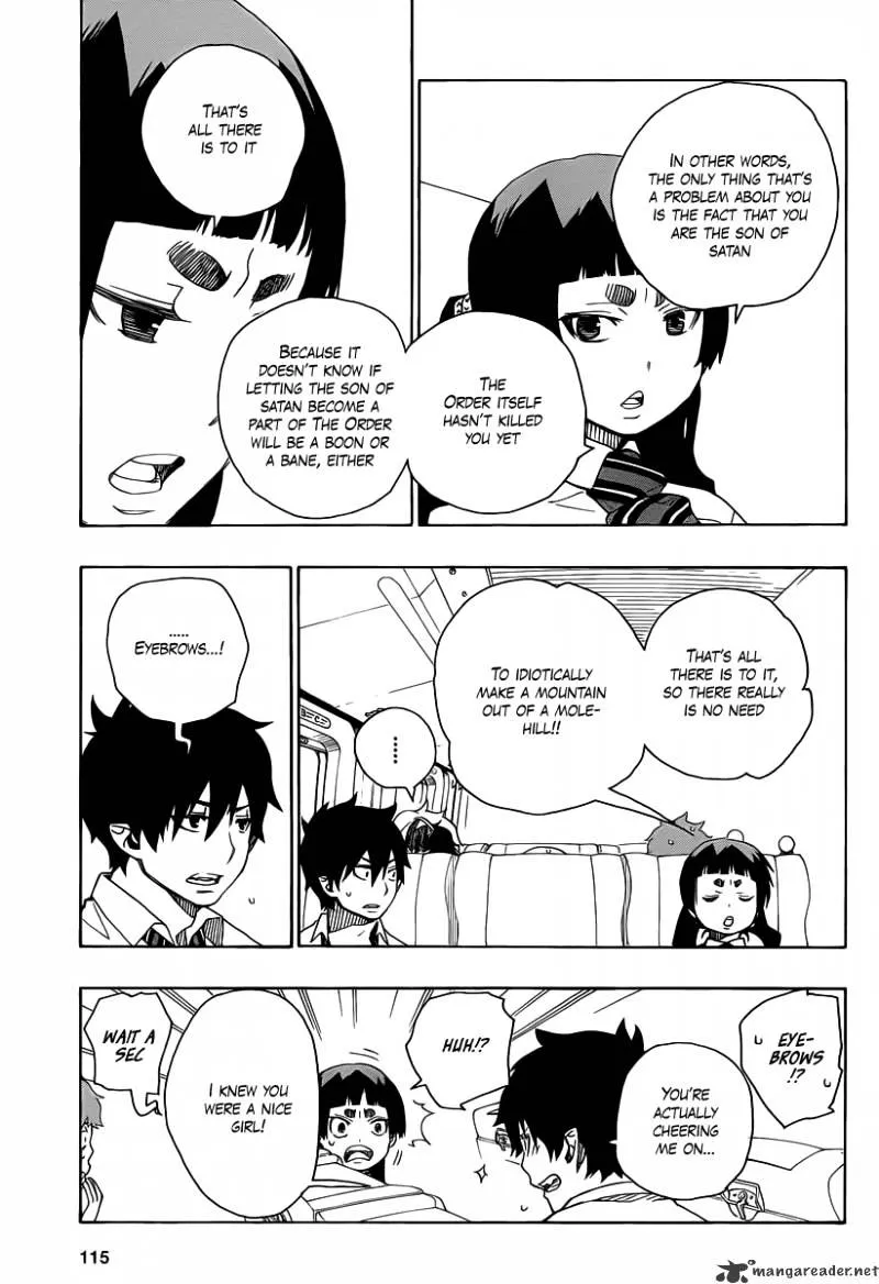 Ao No Exorcist Chapter 17 page 21 - 