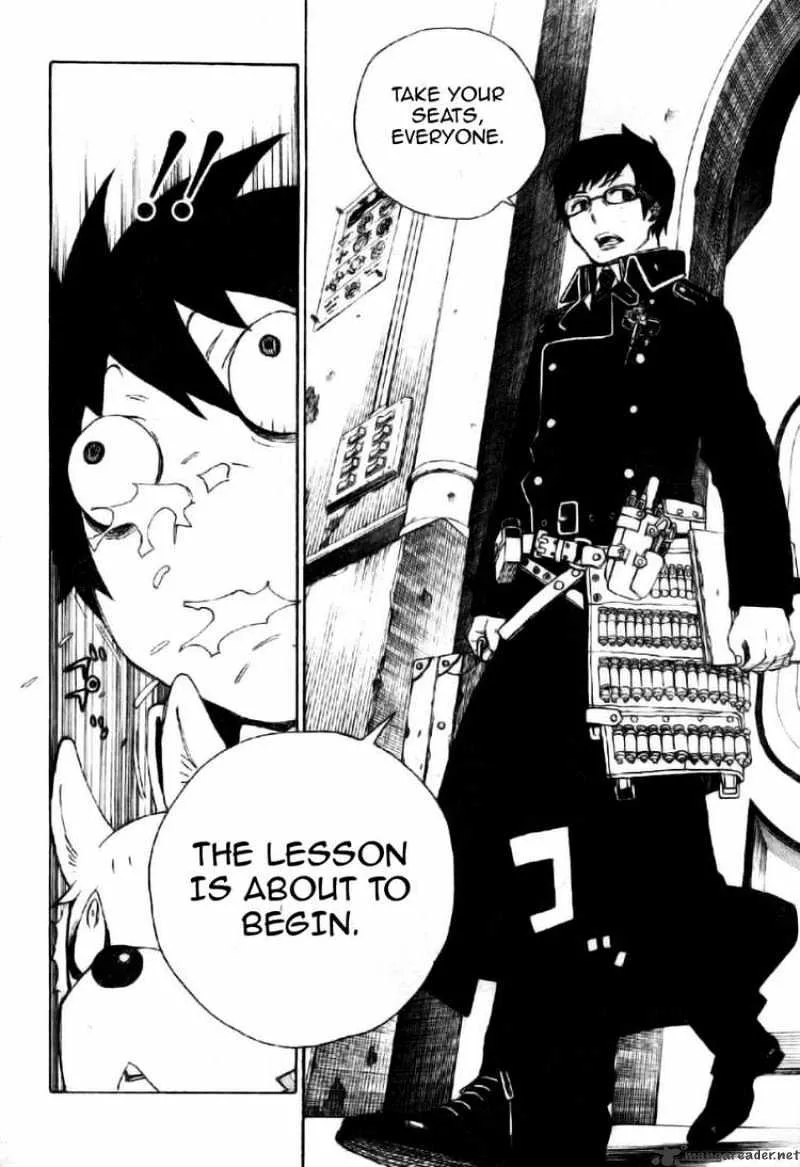 Ao No Exorcist Chapter 2 page 19 - 