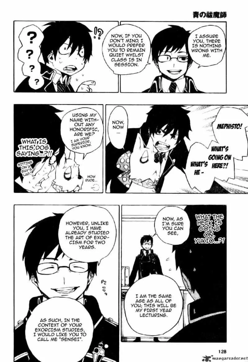 Ao No Exorcist Chapter 2 page 21 - 