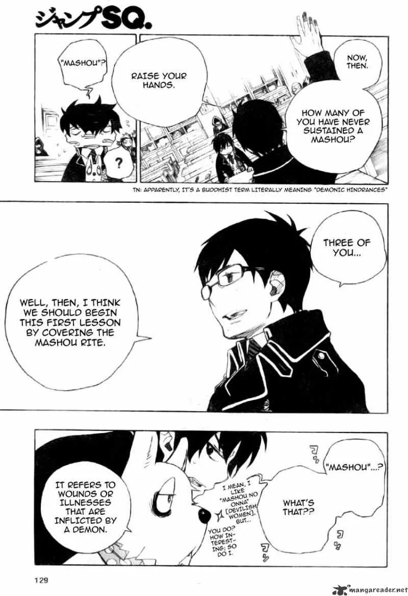 Ao No Exorcist Chapter 2 page 22 - 