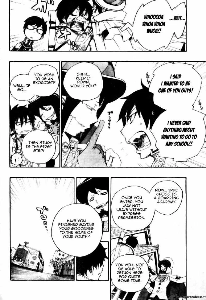 Ao No Exorcist Chapter 2 page 4 - 