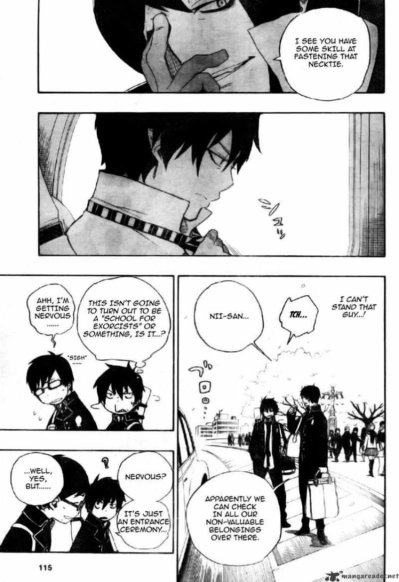 Ao No Exorcist Chapter 2 page 8 - 