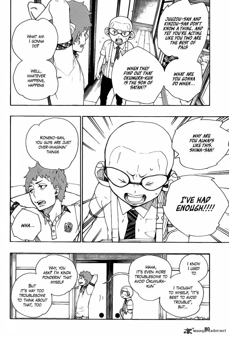 Ao No Exorcist Chapter 20 page 10 - 