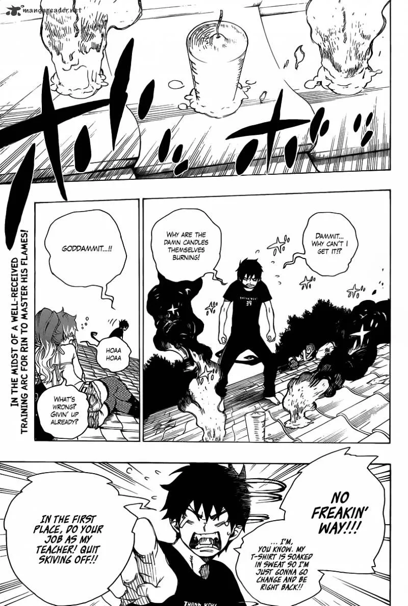 Ao No Exorcist Chapter 21 page 3 - 