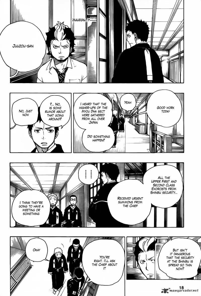 Ao No Exorcist Chapter 21 page 8 - 