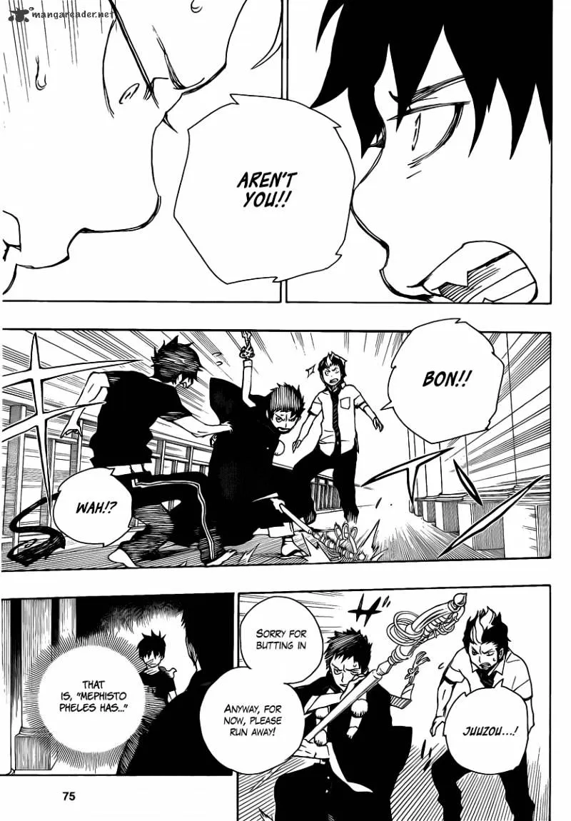 Ao No Exorcist Chapter 22 page 18 - 