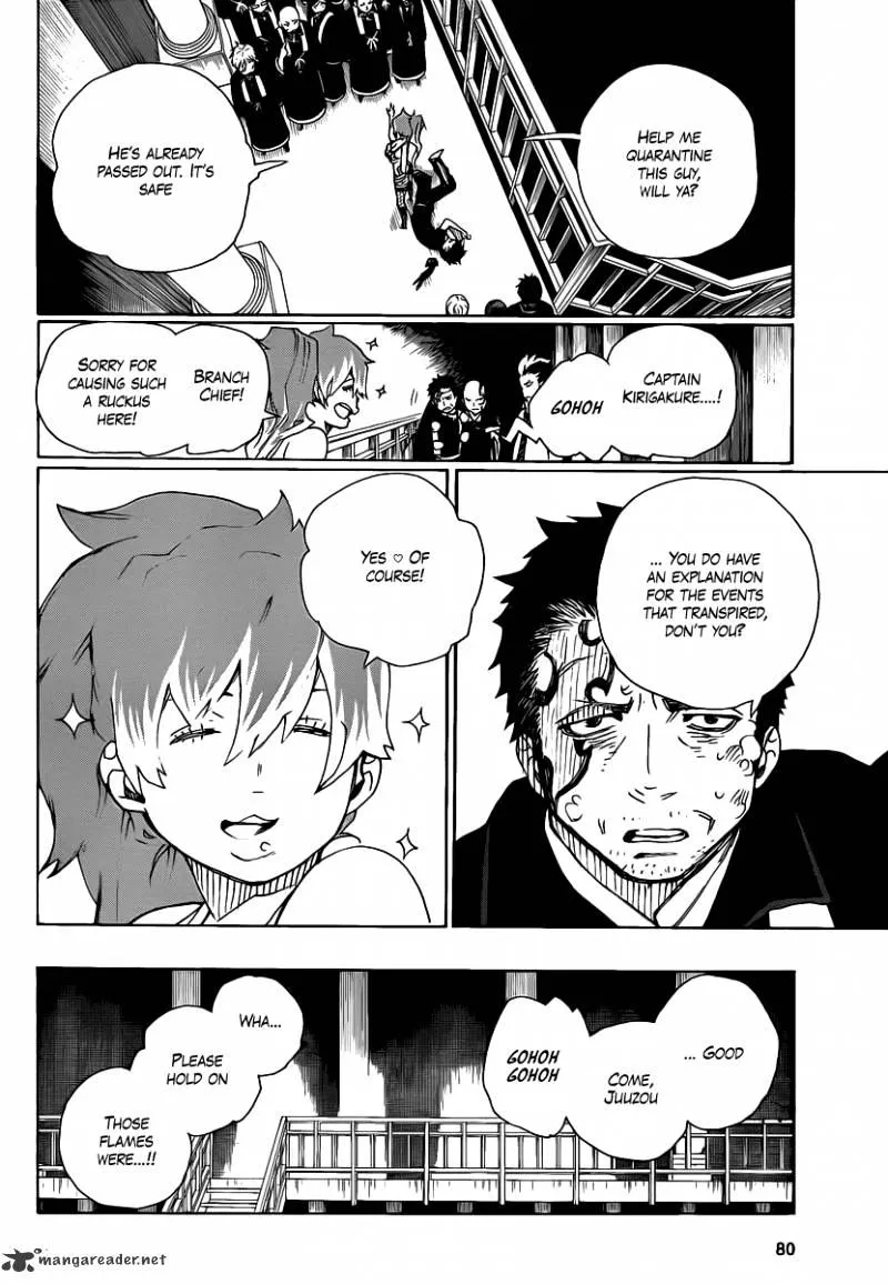 Ao No Exorcist Chapter 22 page 23 - 