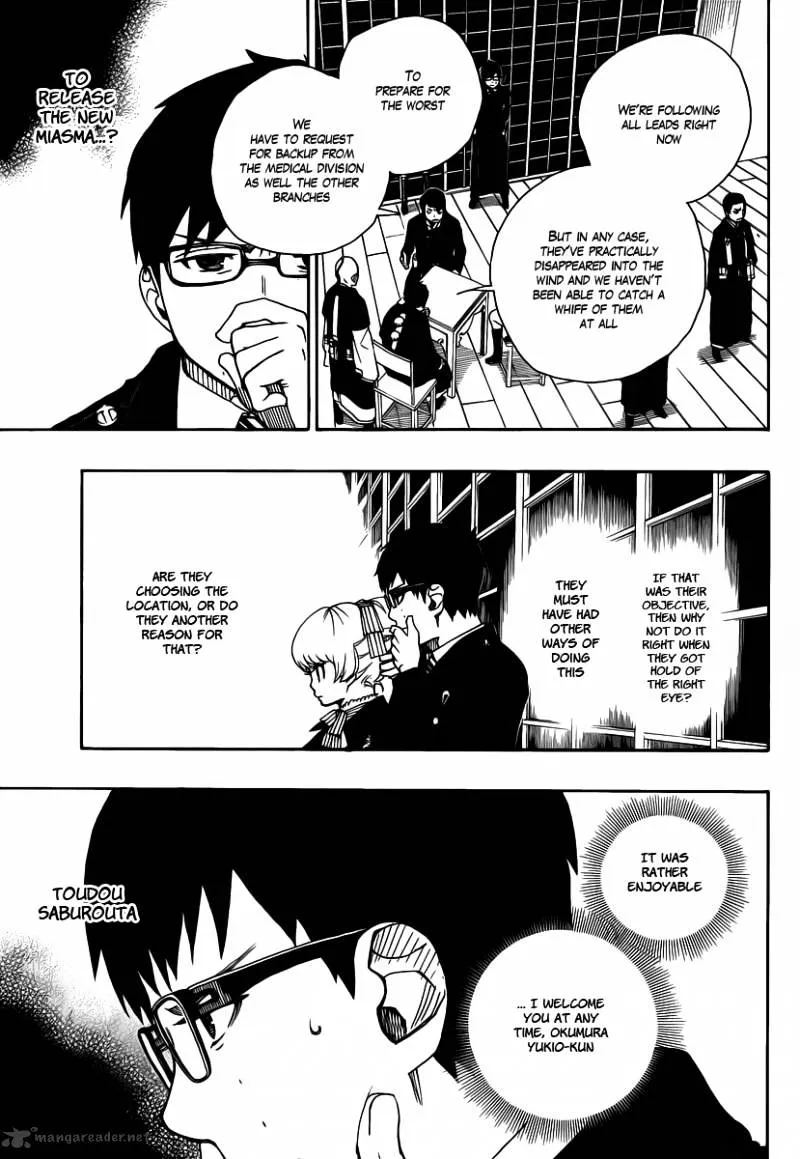 Ao No Exorcist Chapter 23 page 3 - 