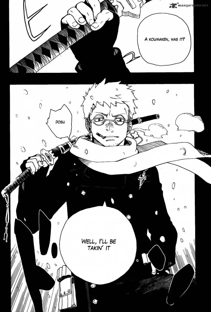 Ao No Exorcist Chapter 23 page 27 - 