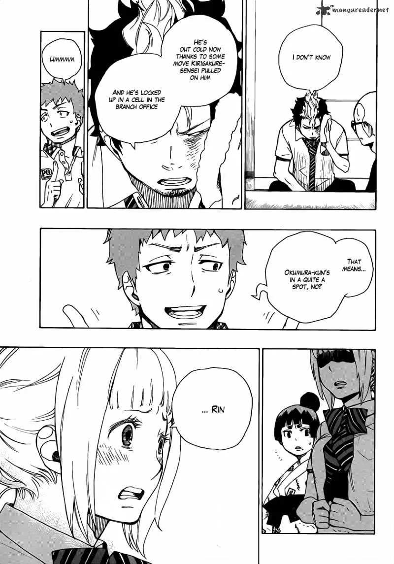 Ao No Exorcist Chapter 23 page 9 - 