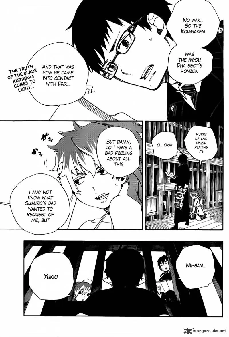 Ao No Exorcist Chapter 24 page 3 - 